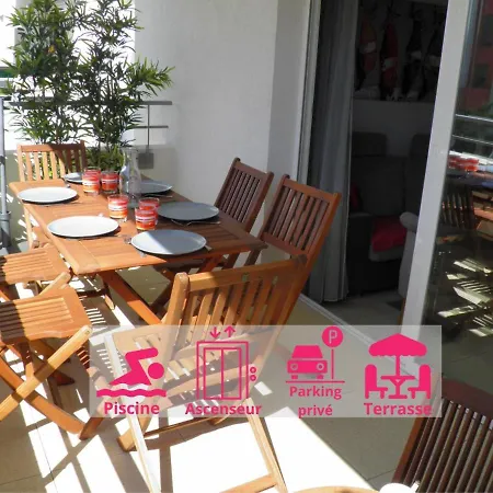 2 Pieces Cosy Avec Terrasse Et Garage Prive, Proche - Fr-1-338-5 Apartamento
